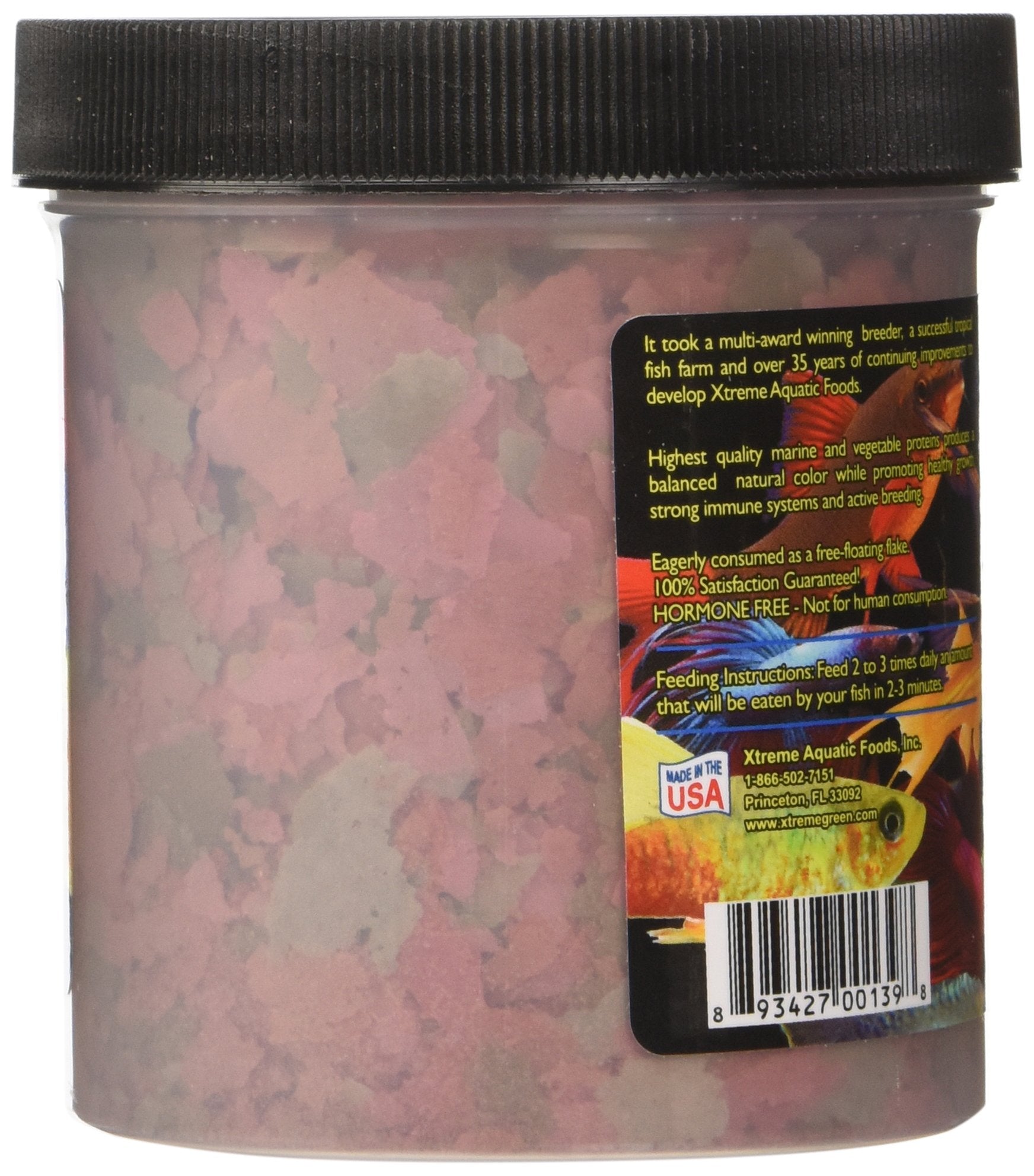 Flocons Communautaires Xtreme Crave – couleurs intenses et vitalité des poissons
