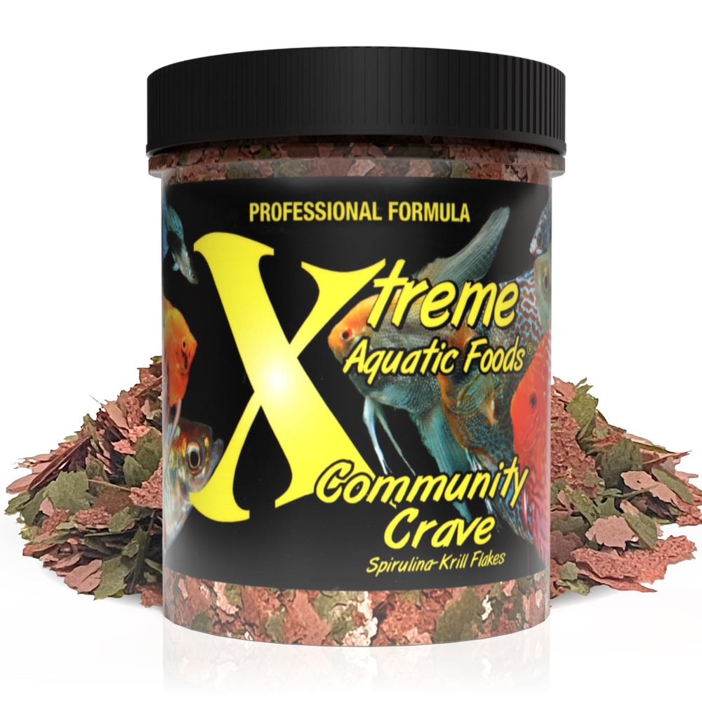 Flocons Communautaires Xtreme Crave – couleurs vives pour poissons visuellement attrayants