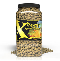 Pellets Monster 9.0mm à coulée lente de Xtreme Aquatic Foods pour gros poissons.