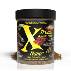 Xtreme Aquatic Foods Nano Pellets 0-5 mm: emballage pratique pour poissons nains colorés