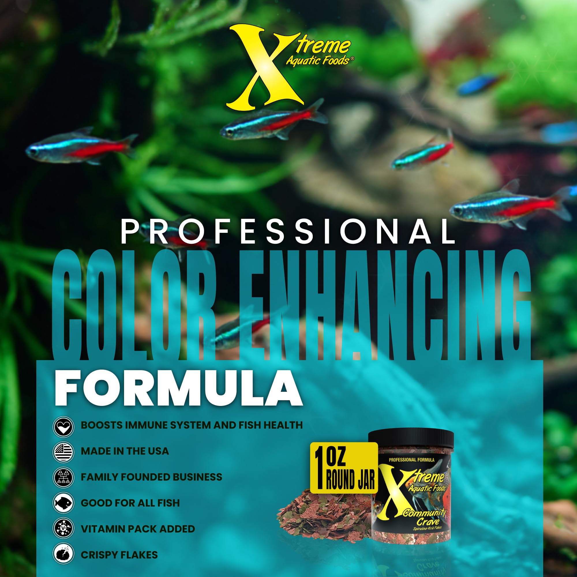 Xtreme Community Crave Flake – nutrition complète à base de spiruline et krill