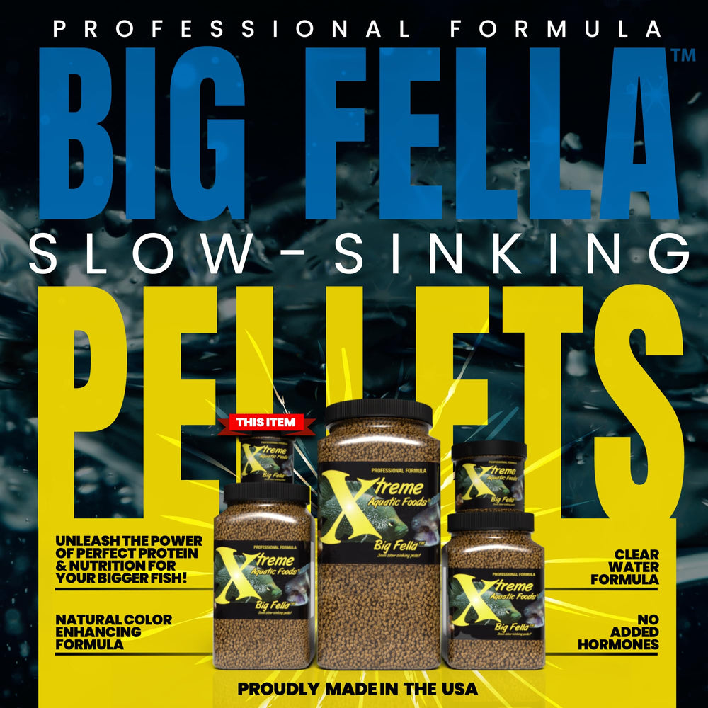 Xtreme Big Fella 3mm: protéines marines pour poissons communautaires.