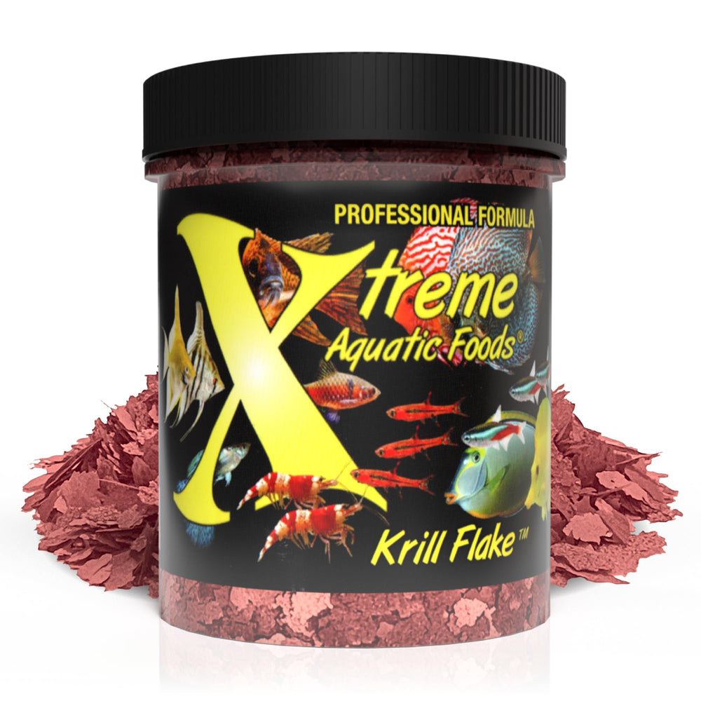 Xtreme Krill Flakes emballage pratique pour l alimentation des poissons