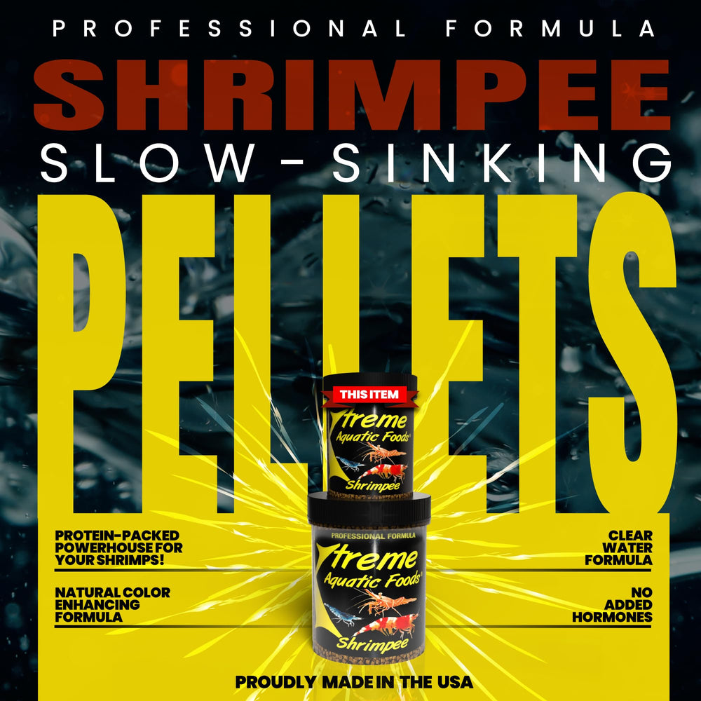 Nourriture quotidienne Xtreme Shrimpee dans nano-bassin pour crevettes