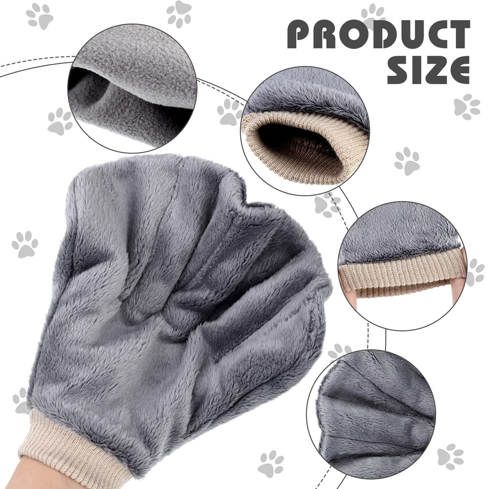 Gant velours corail Xuhal, confort pour petits animaux.
