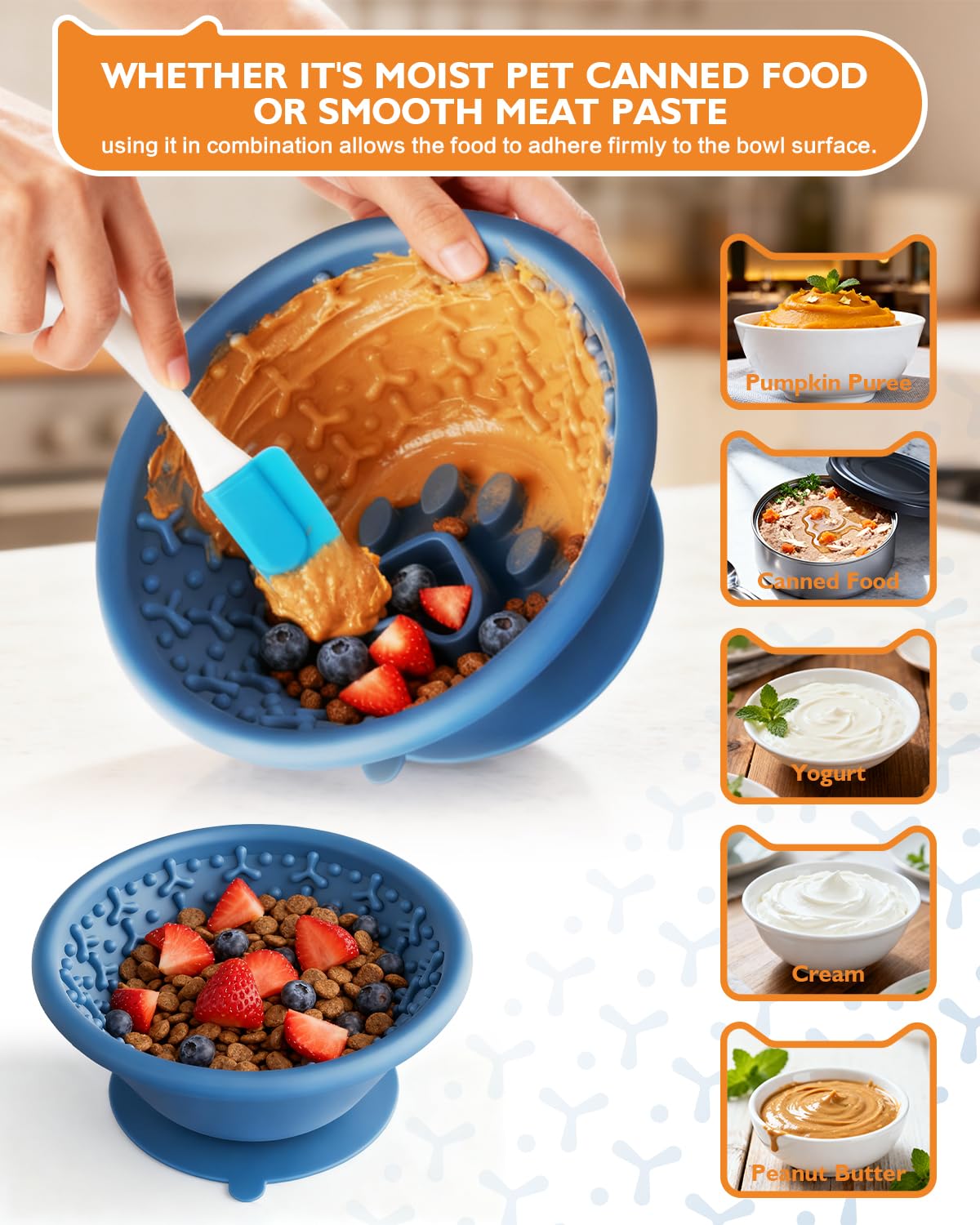 XUOEGUZ silicone alimentaire sans BPA sûr pour friandises congélées