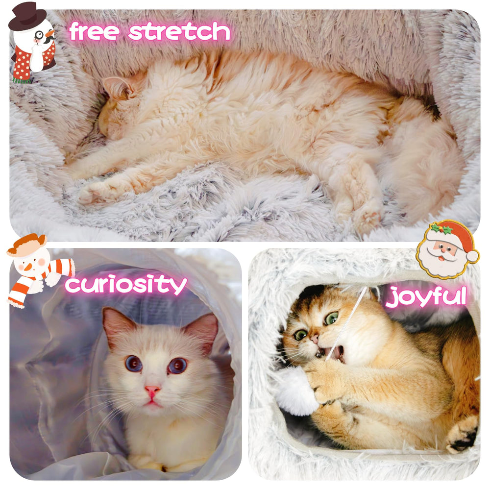 XxingSheep nappage peluche multi-couches : matelas douillets pour chats.