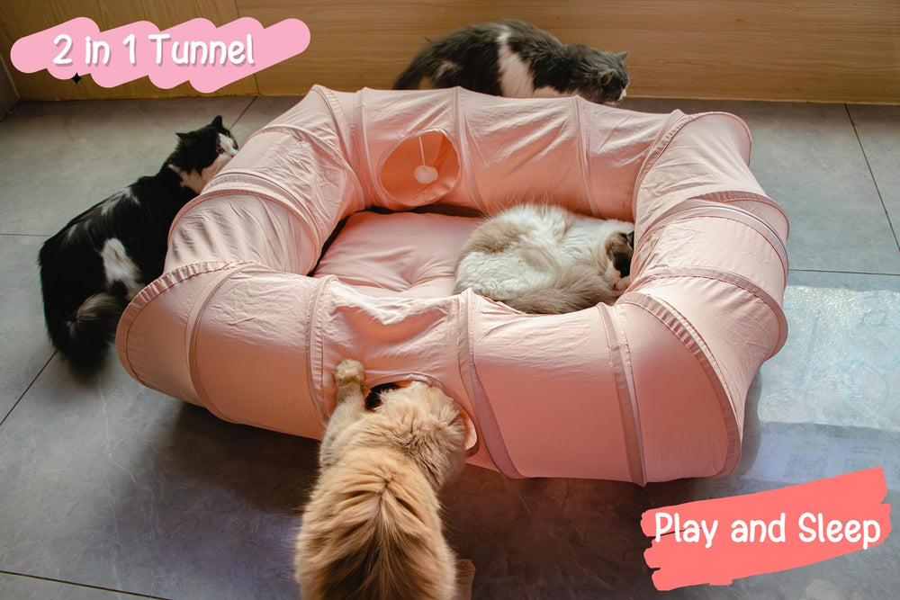 XxingSheep tunnel chat XL intérieur spacieux et confortable