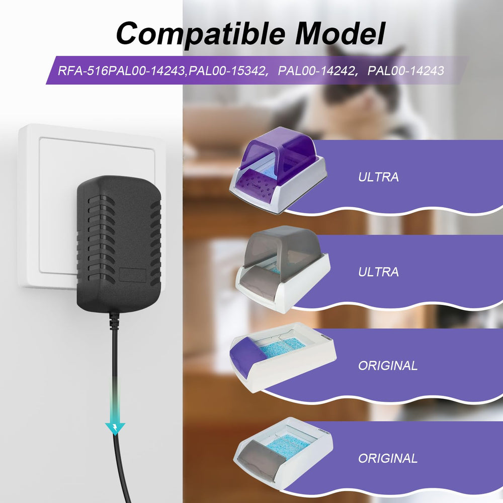 Chargeur XZGm 18V pour ScoopFree, câble long facilitant l installation pratique.