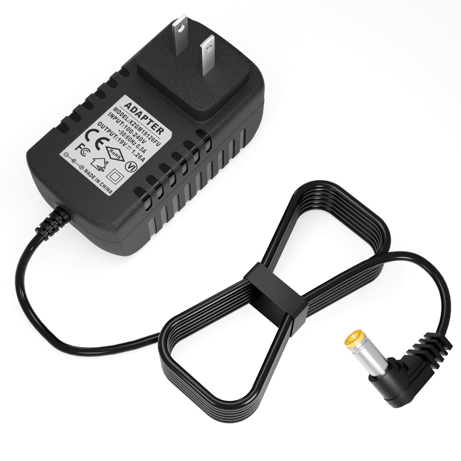 XZGm Chargeur 19V pour Petsafe, alimentation fiable pour votre clôture sans fil.