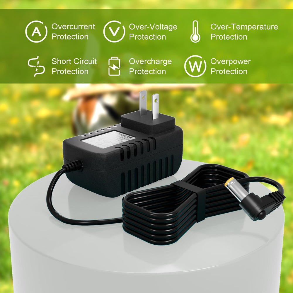 XZGm Prise alimentation 19V pour Petsafe, connexion stable au quotidien.