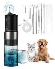 Nettoyeur dentaire YABIFE sans vibration, adapté aux chiens sensibles et efficace.