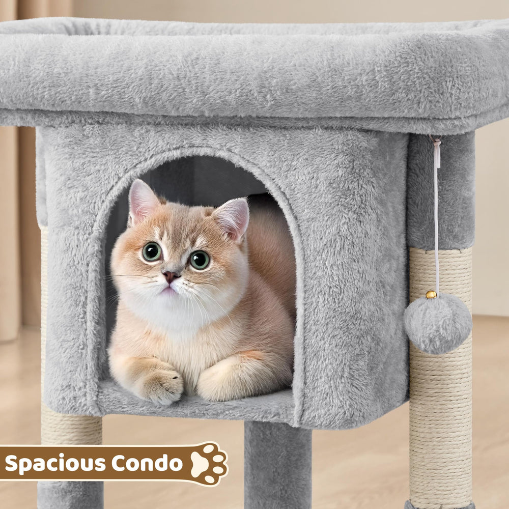 Yaheetech arbre-chat: surface-repos près du sol pour petits chatons