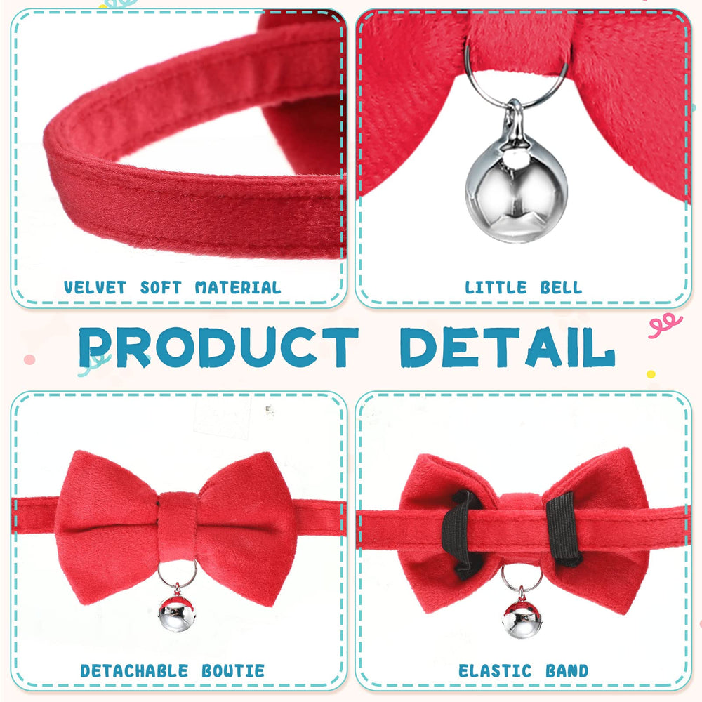 Collier Yahenda pour chat avec boucle de sécurité et velours doux