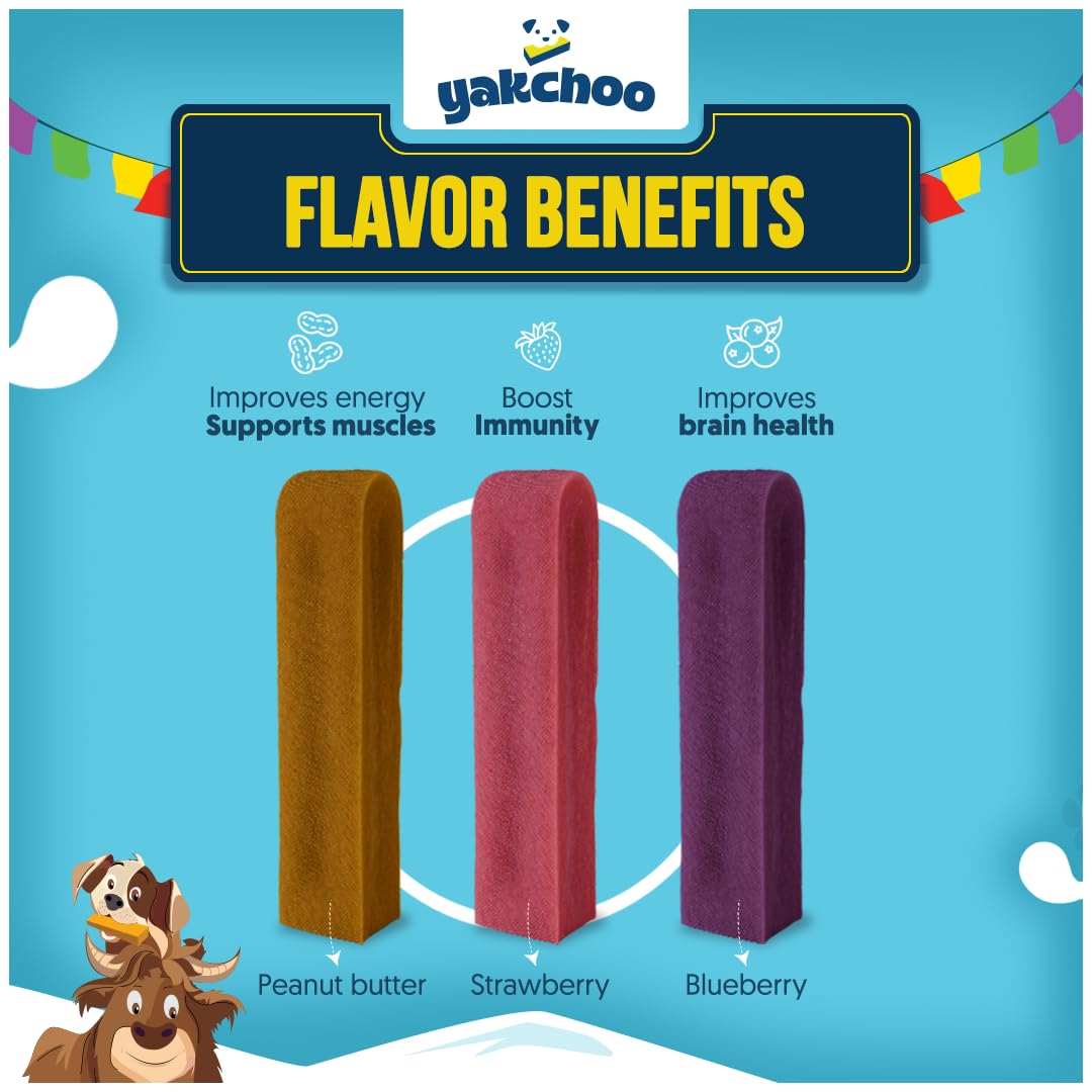 Friandise Yakchoo yak Himalayen, texture ferme pour mâcher.