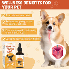 Bouteille Yakucho 59 ml pour la trachée du chien.