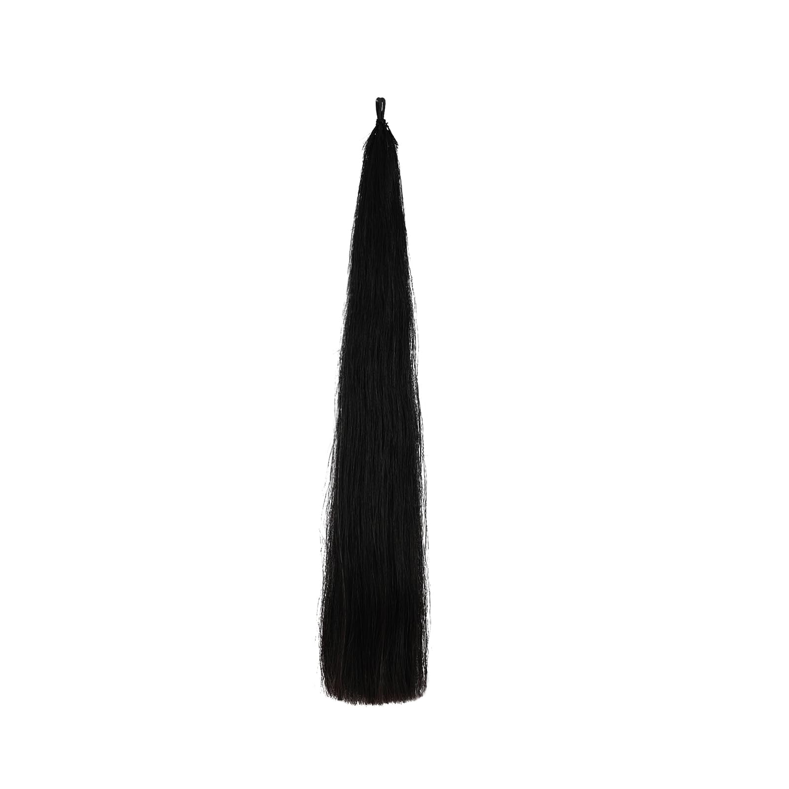 Extension Yakust queue cheval 28-30 po avec boucle en crin tressé pour volume naturel.