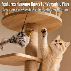 Jouet Yalemie simulateur de chasse chat mouvement realiste
