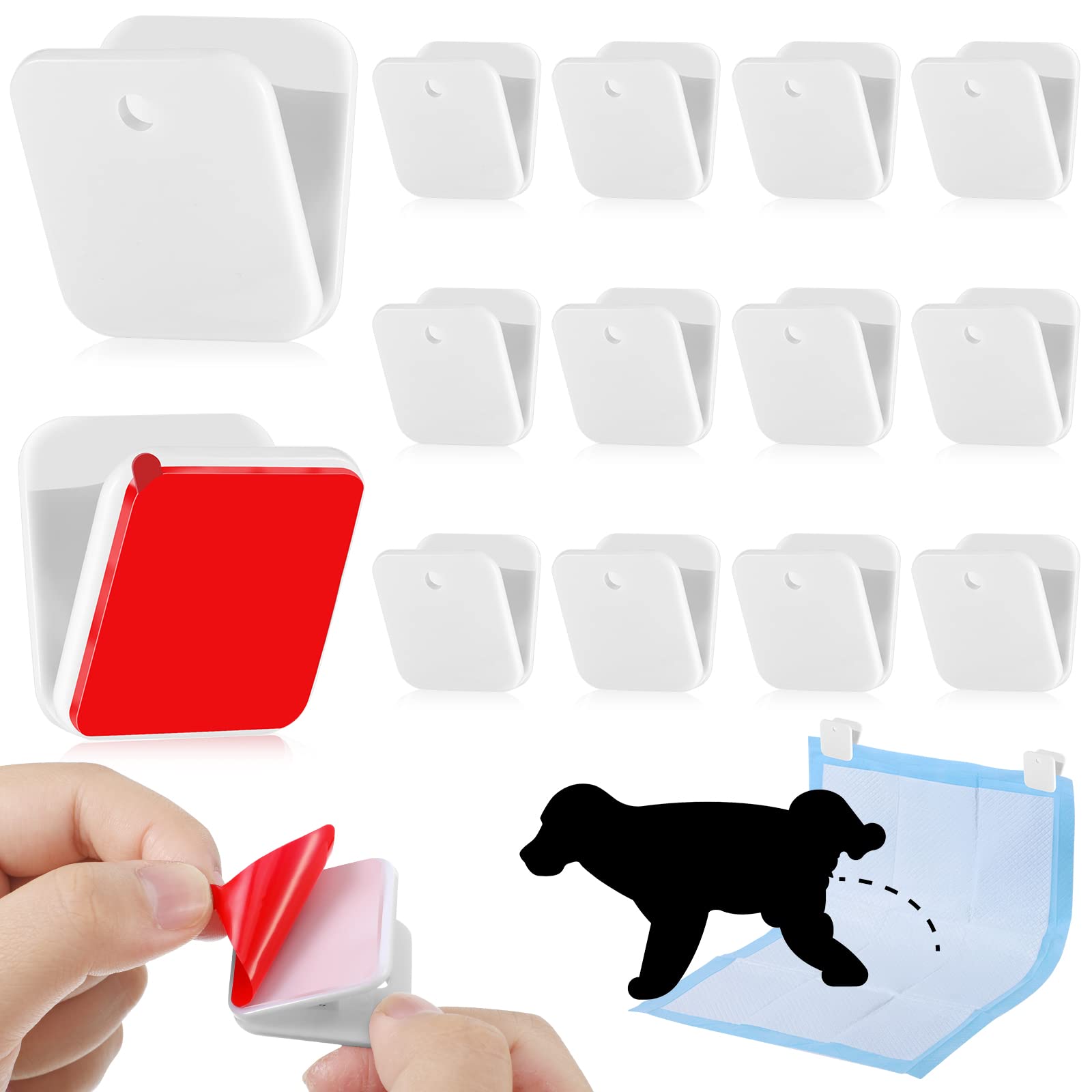 Clip mural Yalikop pour tapis éducateur, pratique pour fixer le tapis et garder l'espace propre.