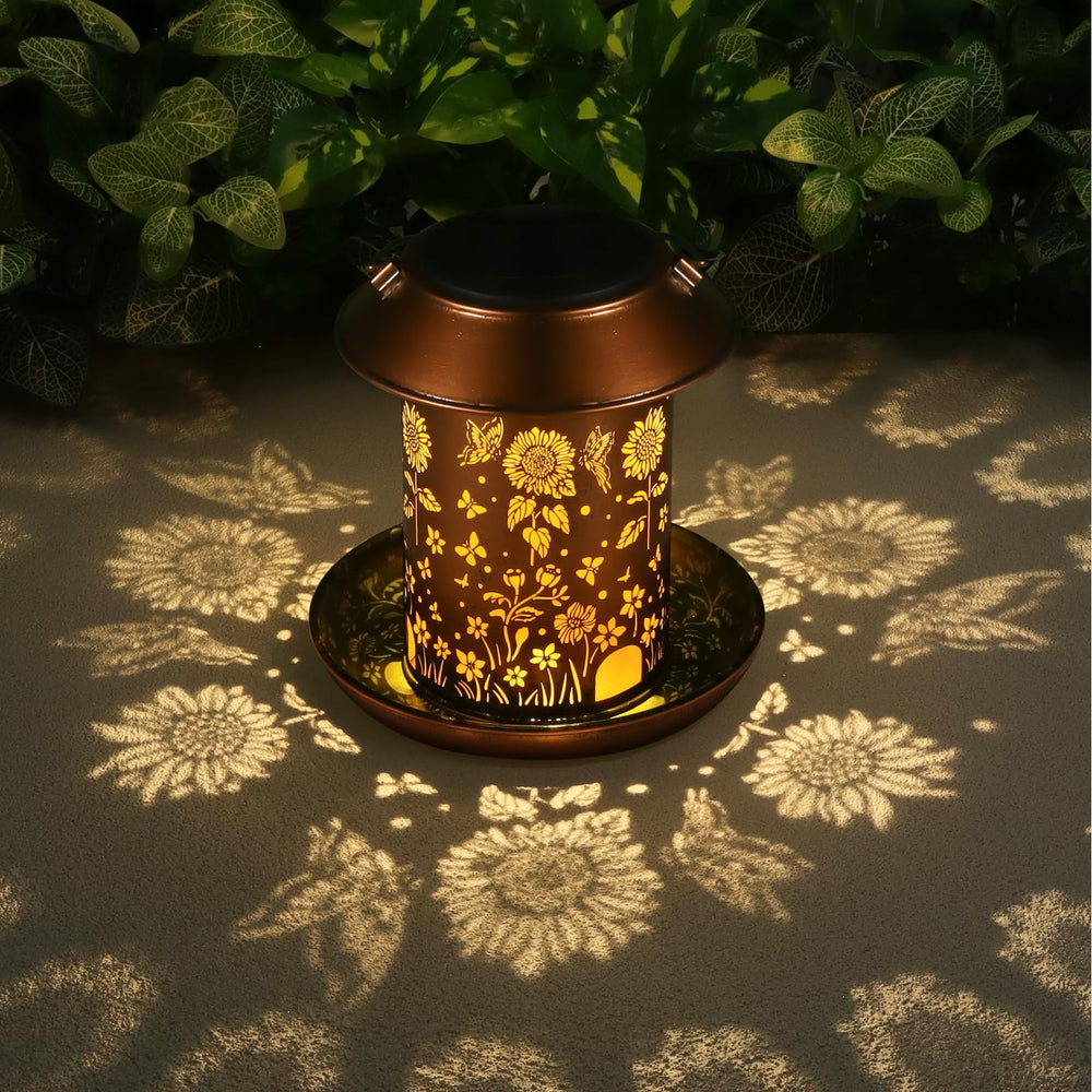 Design vintage Yamodoor squelette métal, robuste et résistant aux intempéries.