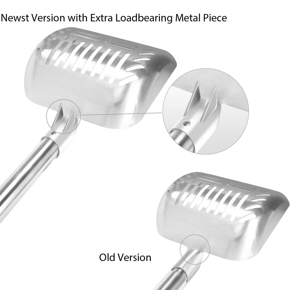 Yangbaga Pelle Litière inox anti-odeur, nettoyage rapide et sans odeur.