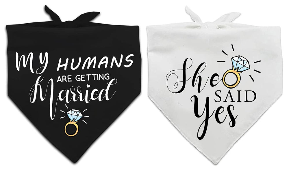Bandana chien mariage Yangmics Direct – accessoire chic pour la cérémonie
