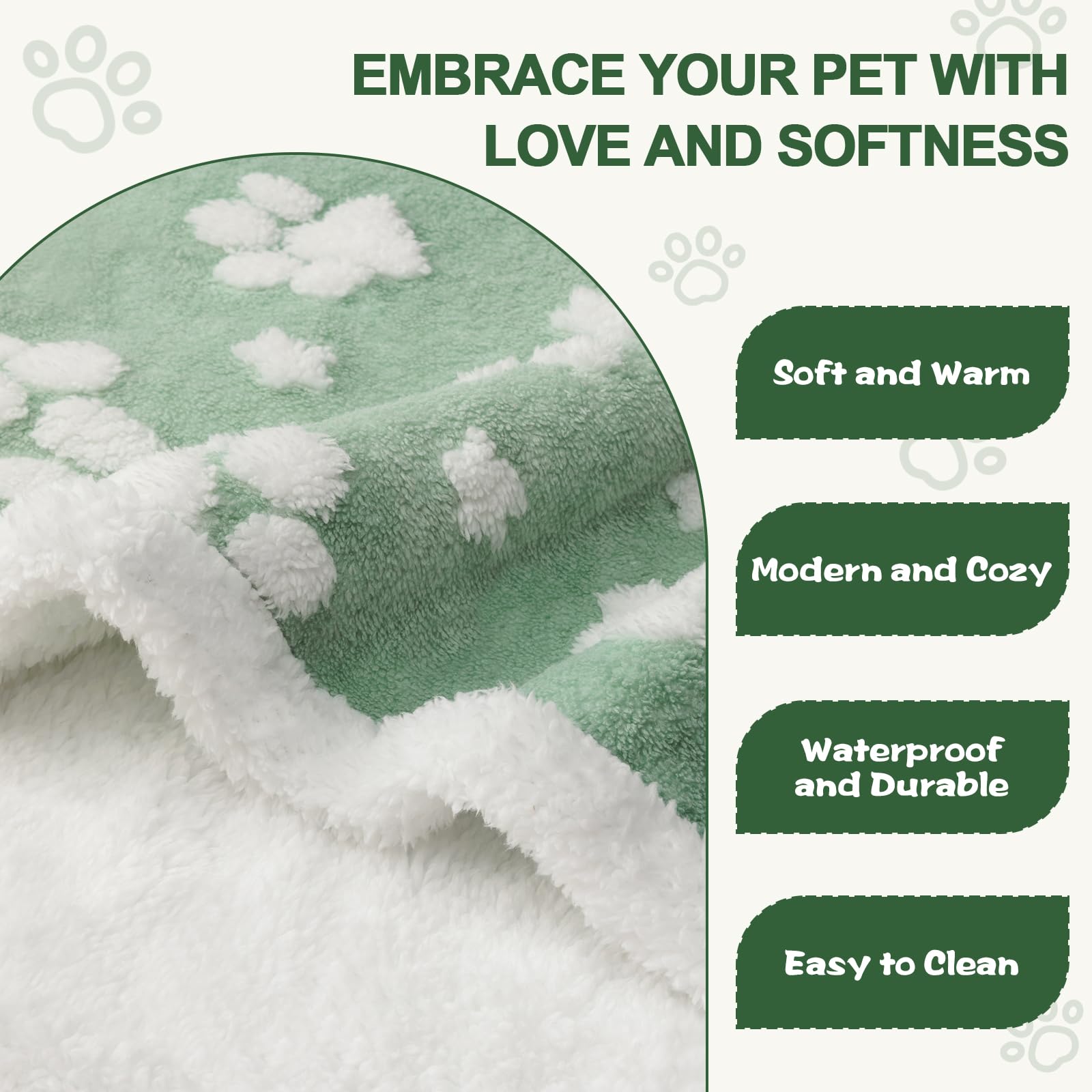 Yaning couverture plush vert, toucher moelleux pour couchage confortable