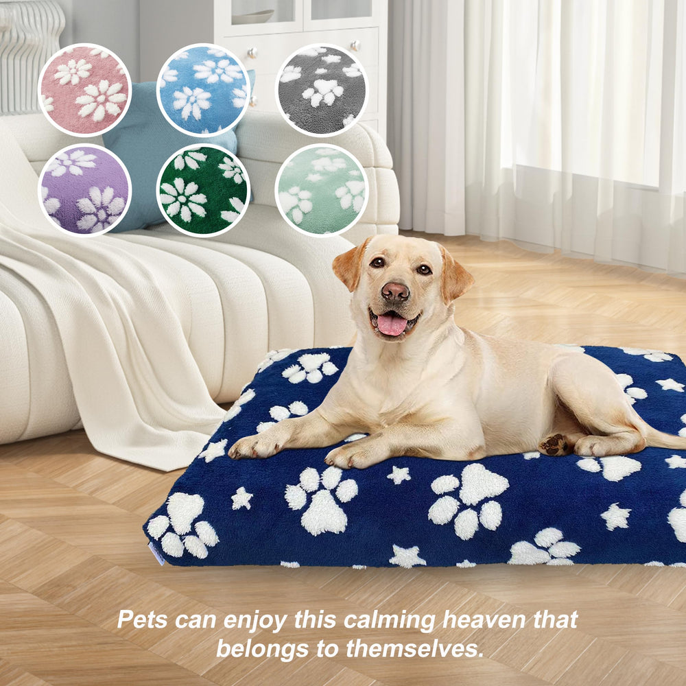 Motif jacquard élégant Yaning sur le lit chien.