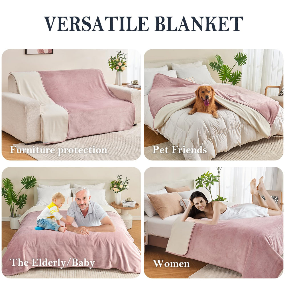 Yaning imperméable 60x80 réversible, double-face pratique.