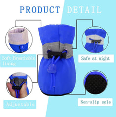 YAODHAOD bottes chien petit intérieur doux pour le confort.