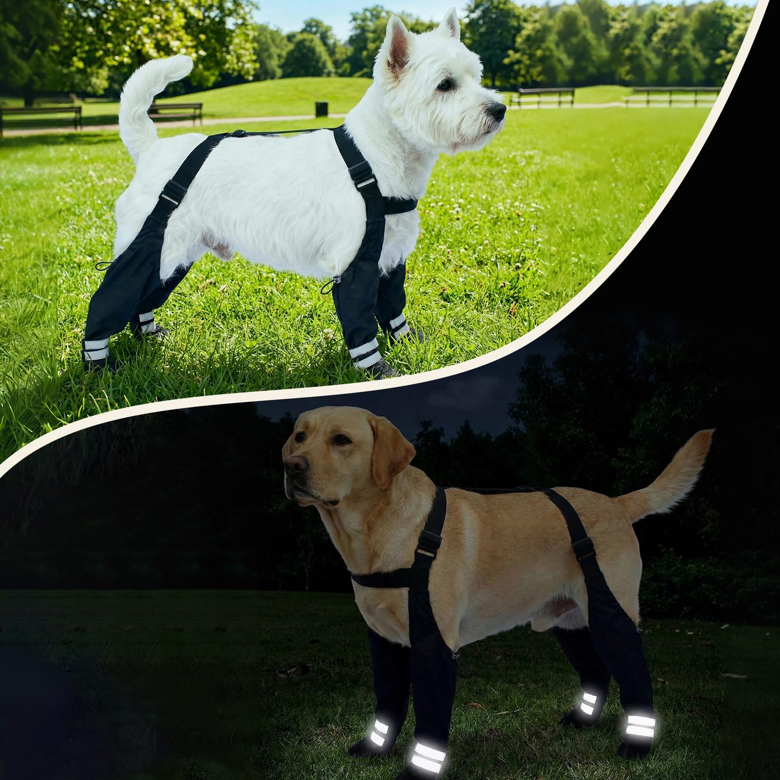 YAQUHO bottes chien grand hiver exterieur usage quotidien