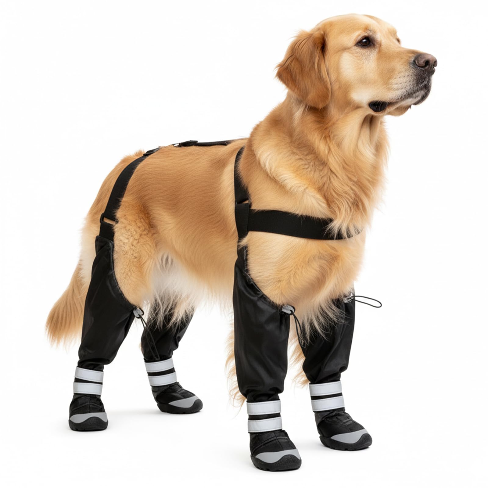 Yaquho bottes suspendues pour chien, imperméables, protection lors des balades.