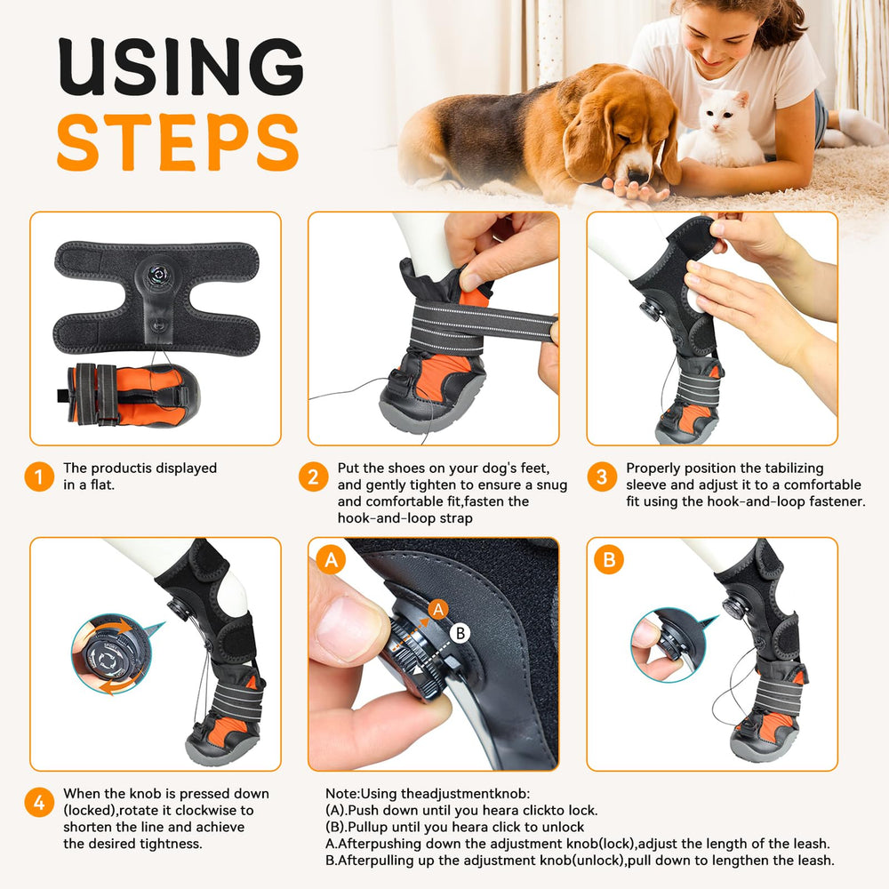 YAQUHO Protection patte et soutien durant les activités quotidiennes.