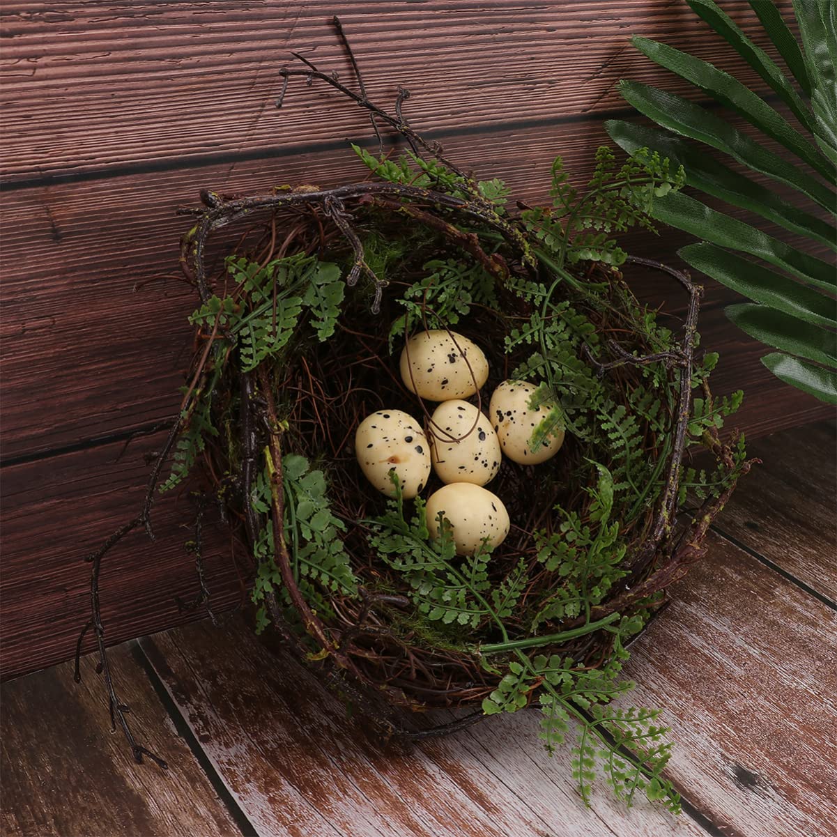 Nid décoratif en rotin YARNOW— ambiance naturelle dans votre intérieur.