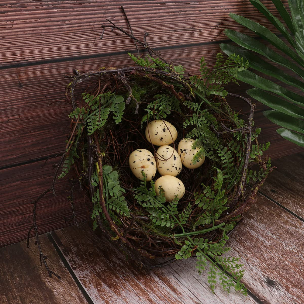 Nid décoratif en rotin YARNOW— ambiance naturelle dans votre intérieur.