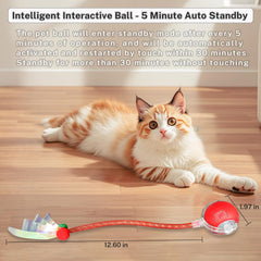 Boule Yaruiguang mode interactif bleu, favorise le jeu en duo.