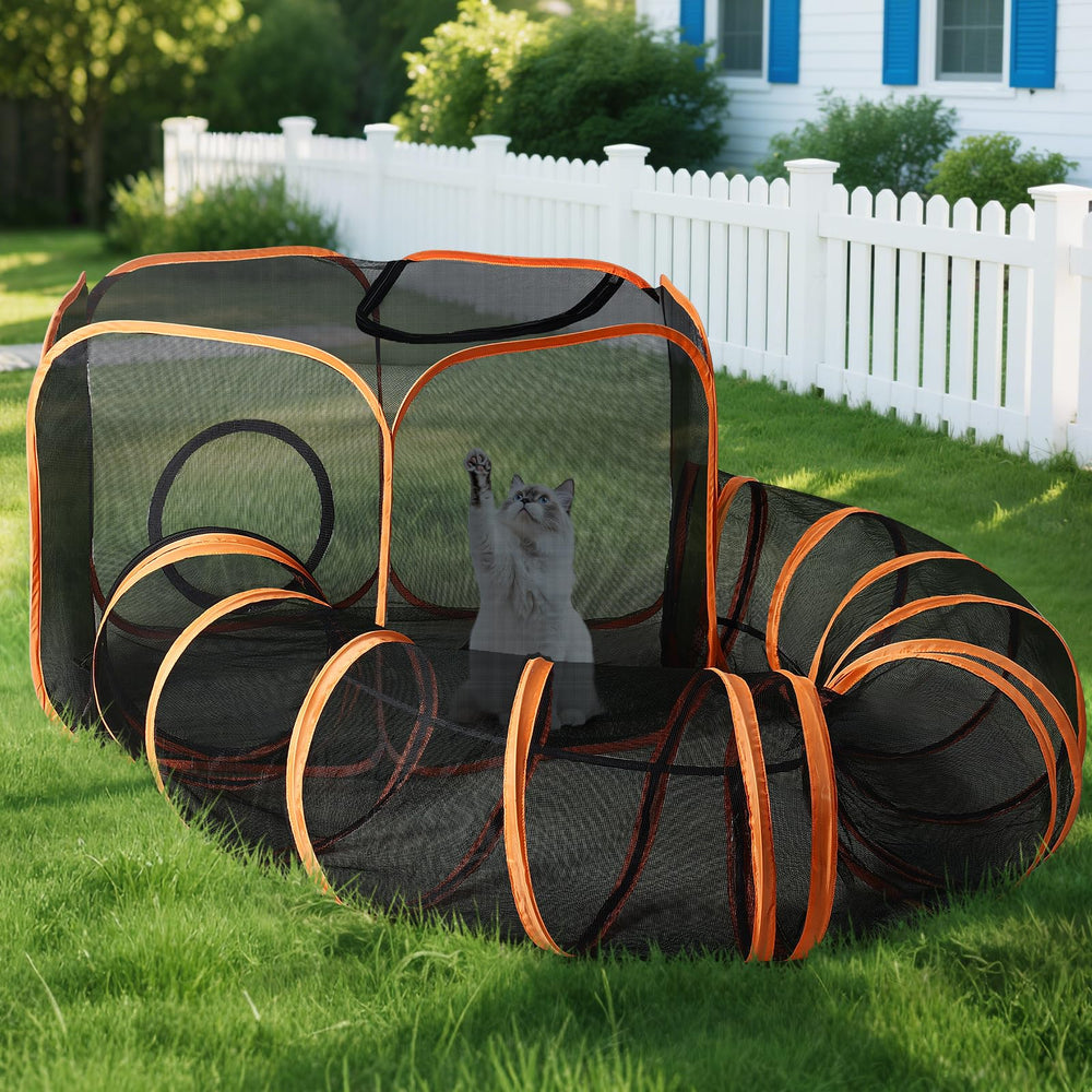 YAVAYI sac-rangement-enclos-chat: transport facile et rangement pratique.