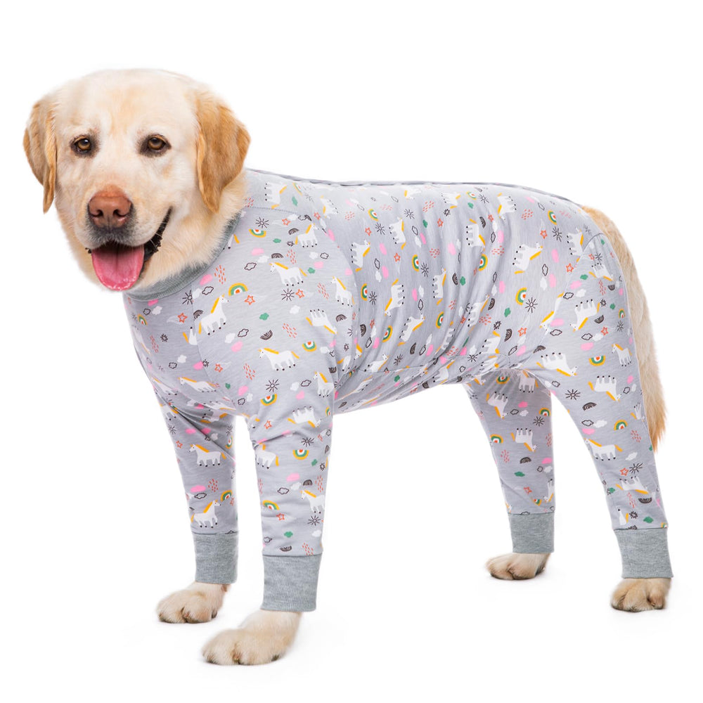 Yeapeeto combinaison rétablissement pour chien 6XL gris — confort et protection.