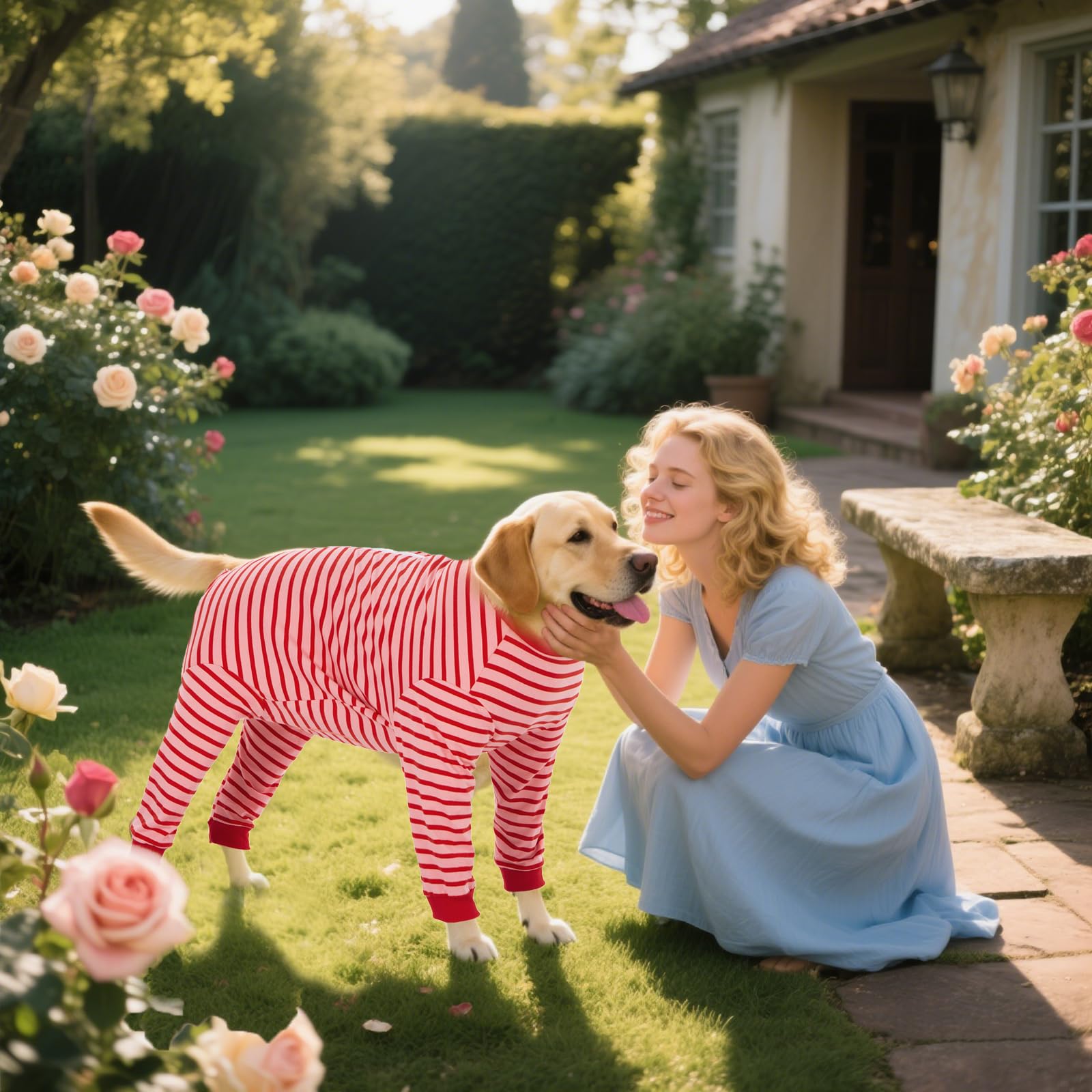 Yeapeeto Dog Onesie anti-mue pour un intérieur plus propre