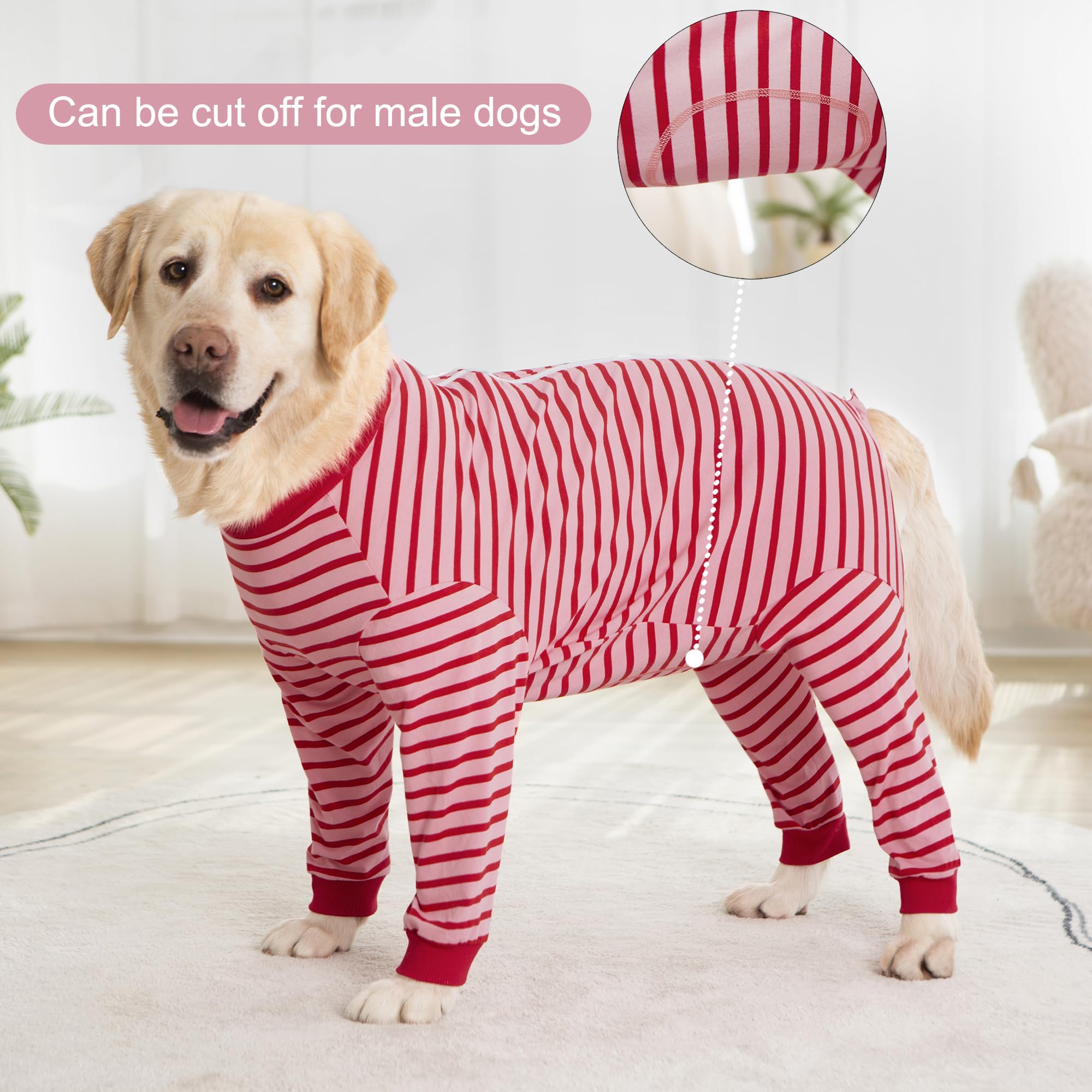 Yeapeeto Dog Onesie protection contre le léchage et les irritations