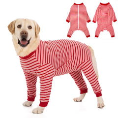 Yeapeeto Dog Onesie vue générale montrant le vêtement confortable pour chien