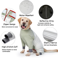 Yeapeeto manteau chien extension 4 voies, liberté de mouvement optimale
