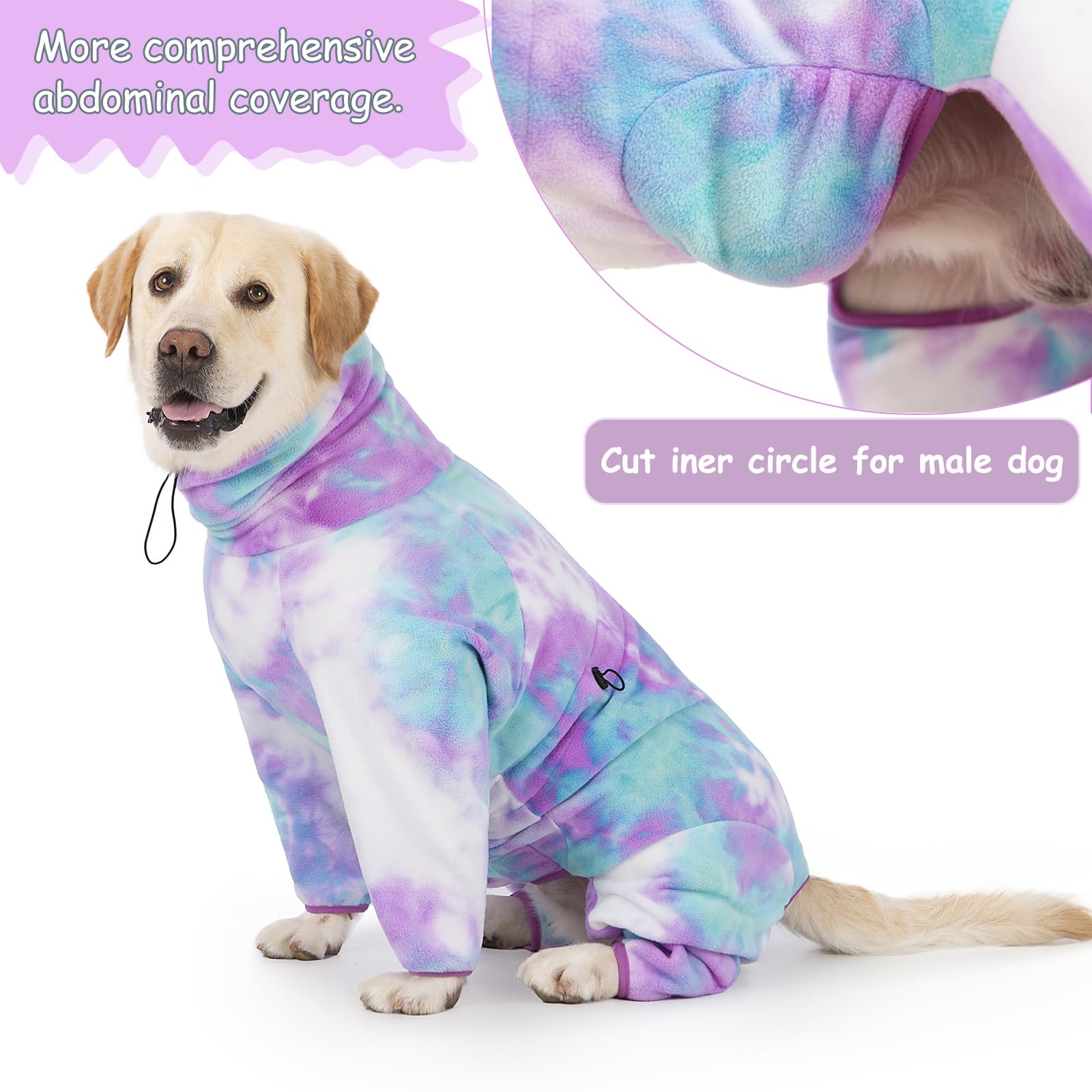 Manteau Yeapeeto hiver chien, confort et facilité de port au quotidien.