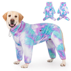 Le manteau d'hiver Yeapeeto pour chien, vue avant, chaleur douce