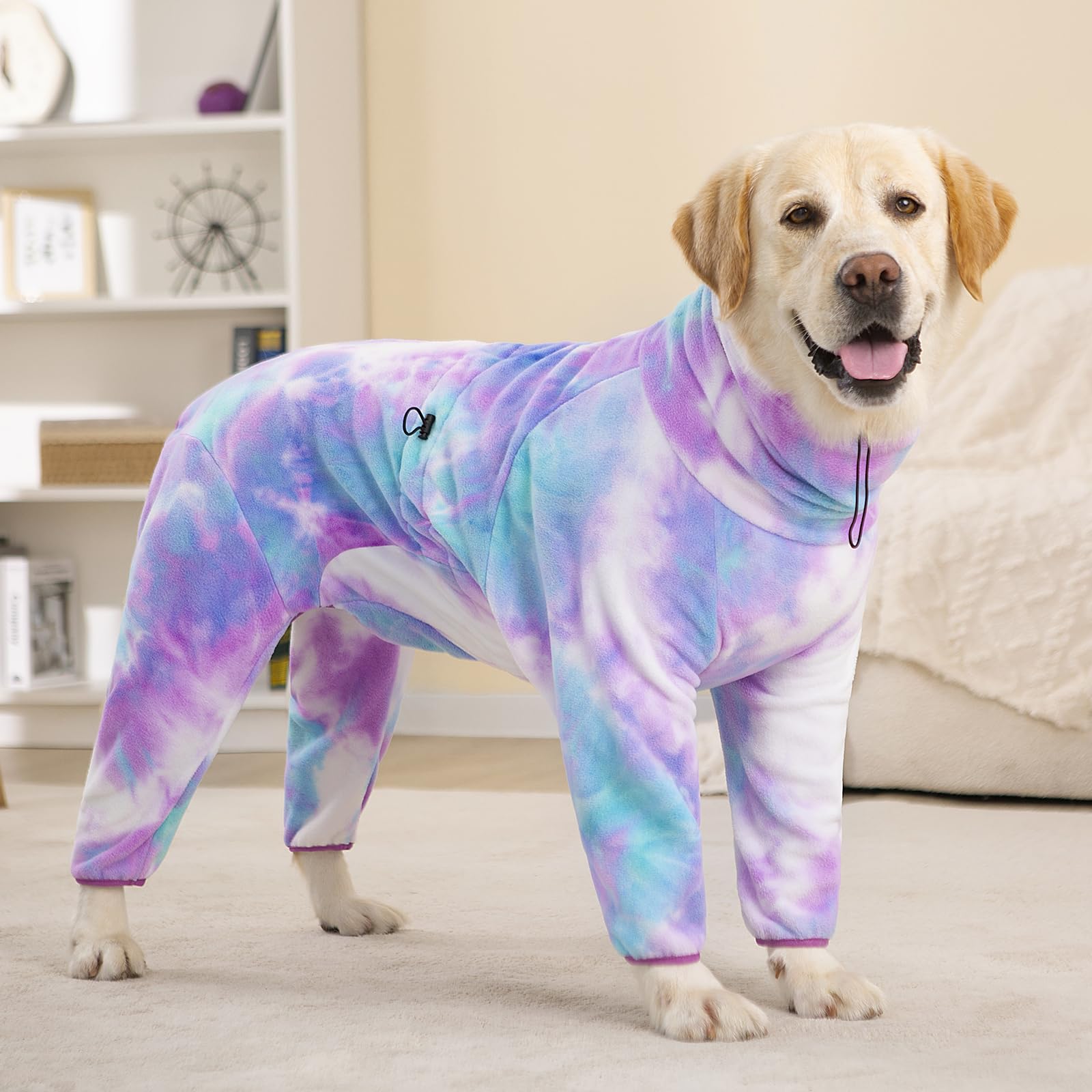 Manteau Yeapeeto hiver chien, protection abdomen chaude.