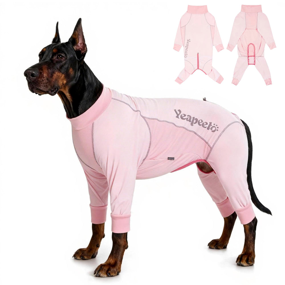 Yeapeeto protection-chien-upf50-rose-7x-large: couverture solaire complète pour les journées ensoleillées et actives.
