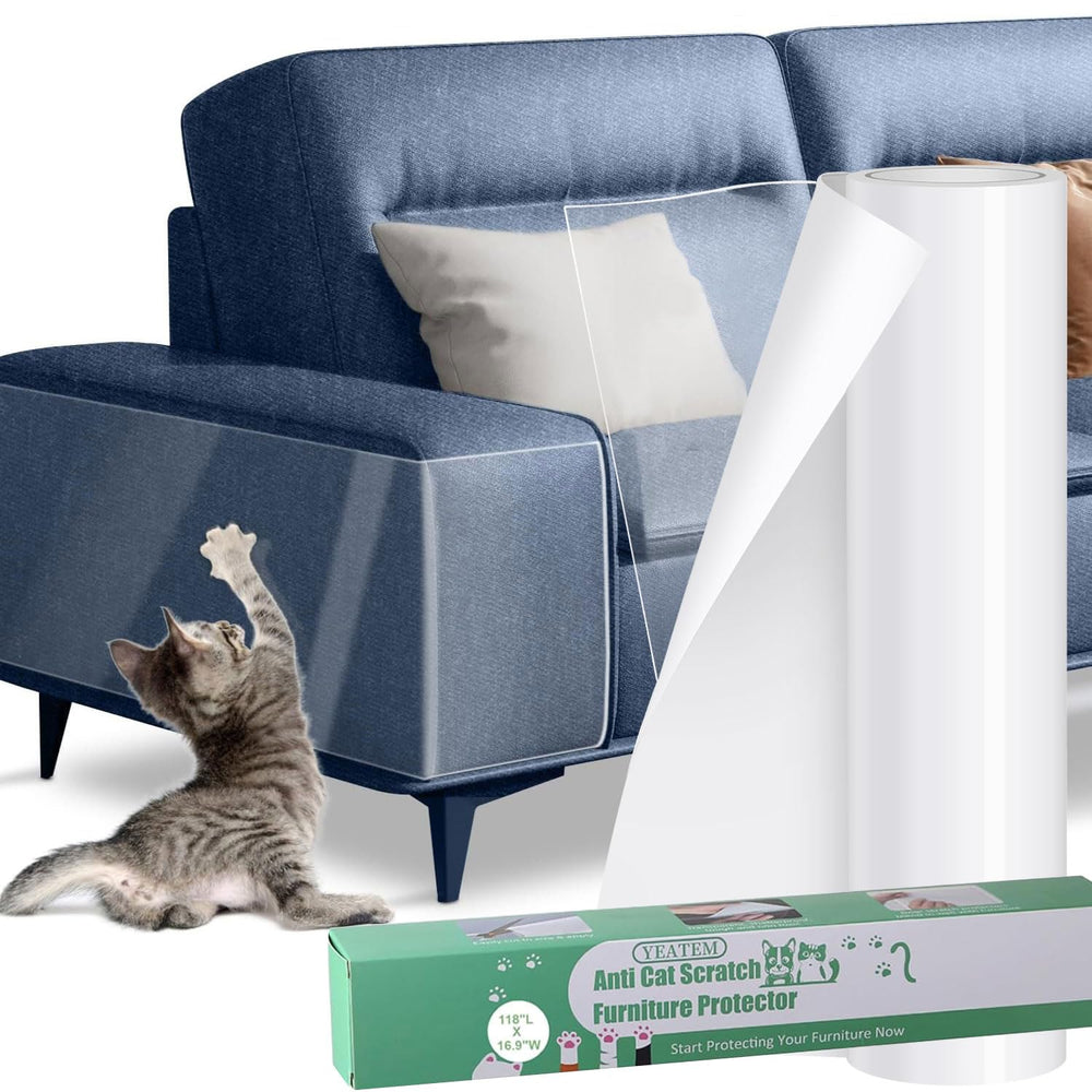 Yeatem bande-protection-meuble-chat-adhesive protège les meubles des griffes.