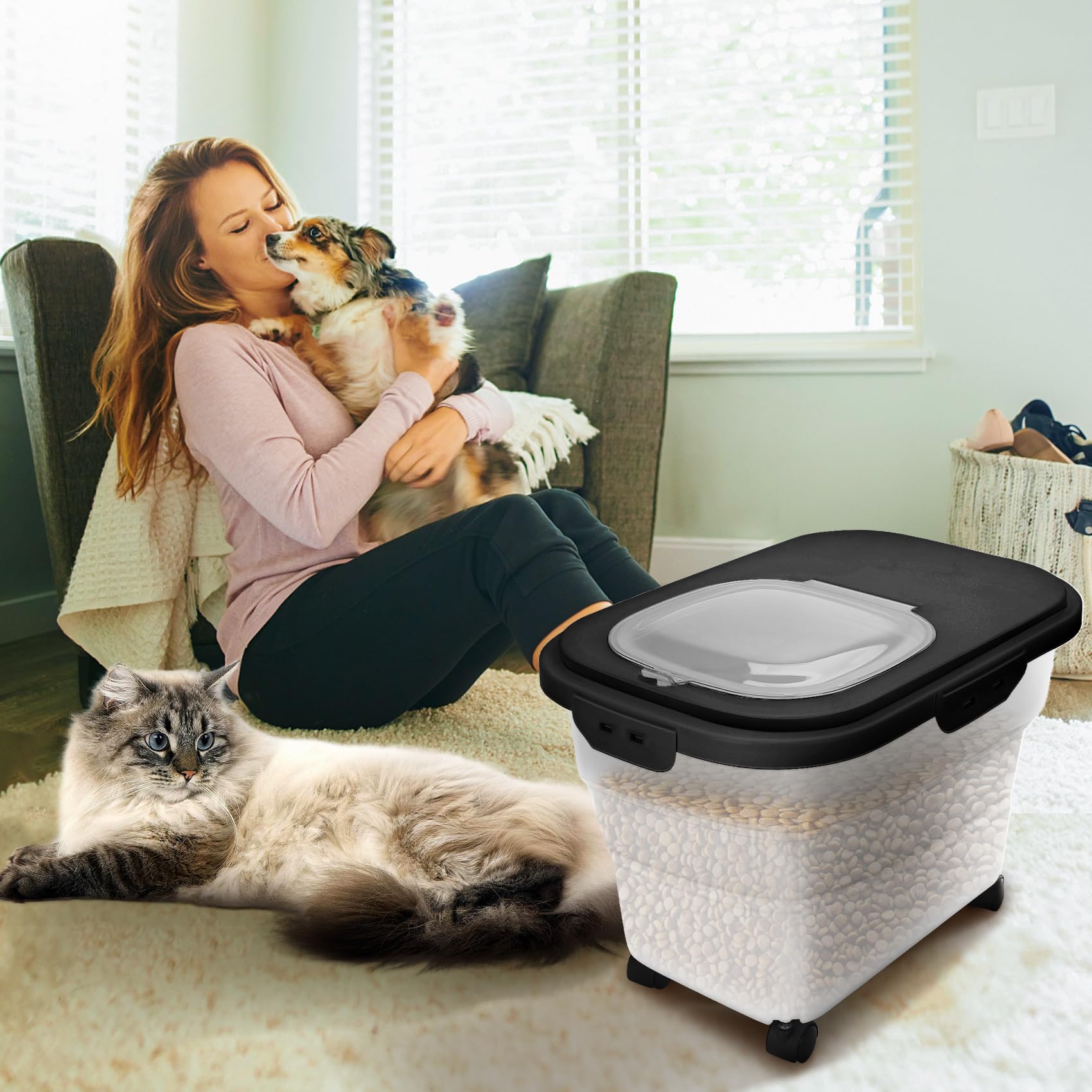 Conteneur pratique YECERCAN pour transport et rangement