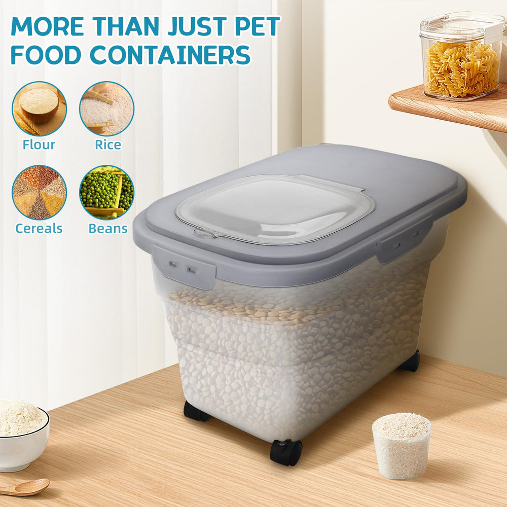 Utilisation polyvalente: céréales, farine et autres aliments secs avec YECERCAN.