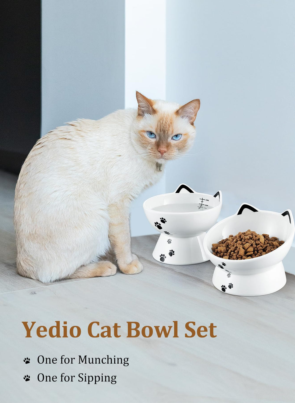 Design élégant Yedio—intégré à tout intérieur pour chat.